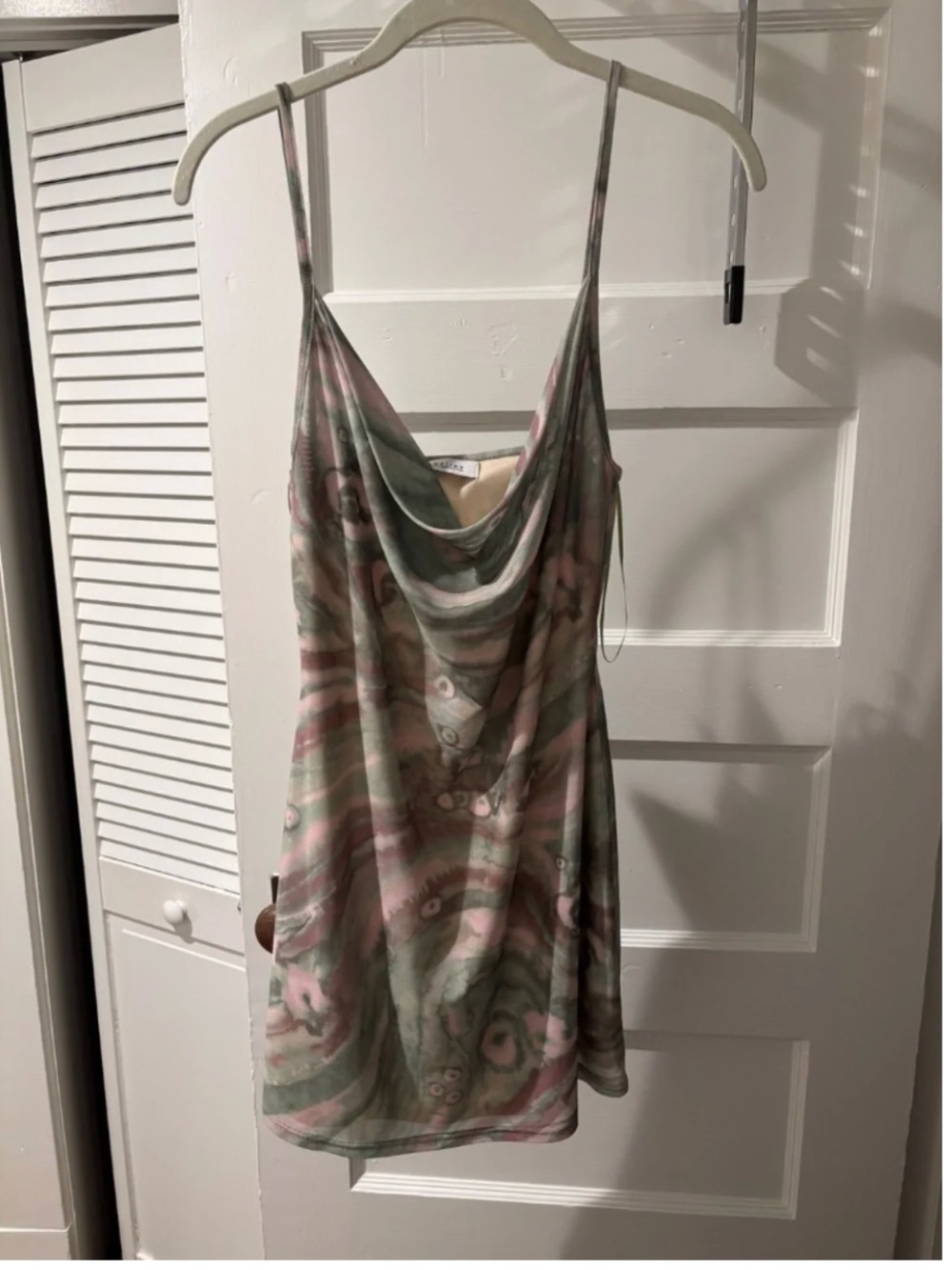 Cowl Neck Slip Dress